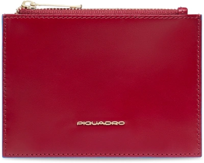 Чехол для кредитных карт Piquadro Blue Square PP6659B2R/R красный натур.кожа