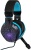 Наушники с микрофоном Оклик HS-L400G ZEUS черный/синий 2.2м мониторные оголовье (359480)