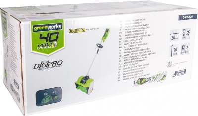 Снегоуборщик электр. Greenworks 2600807