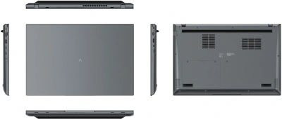Ноутбук Digma Pro Fortis M Ryzen 5 7430U 16Gb SSD512Gb AMD Radeon Graphics 15.6" IPS FHD (1920x1080) Windows 11 Pro grey WiFi BT Cam 4250mAh (DN15R5-ADXW07)