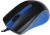 Мышь Оклик 225M черный/синий оптическая 1200dpi USB 3but (288233)