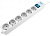 Сетевой фильтр Powercube SPL(5+1)-16B-P-3M-WHITE 3м (6 розеток) белый (коробка)