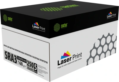 Бумага Cactus CS-LPSRA3160250 SRA3 марка A/160г/м2/250л./белый CIE170% для лазерной печати