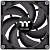 Вентилятор для корпуса Thermaltake CT120 120х120x25 черный 4-pin 25.8дБ (упак.:2шт) (CL-F147-PL12BL-A) Ret