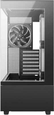 Корпус Deepcool CH690 LCD черный без БП ATX 10x120mm 10x140mm 2xUSB3.0 audio bott PSU