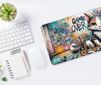 Коврик для мыши Cactus Game Over 900x400x4мм (CS-MP-COR01XXL)