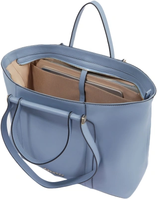 Деловая сумка женская Piquadro Circle BD3336W92/AZ3 с отделением для ноутбука 14" голубая натур.кожа