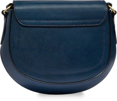 Сумка женская The Bridge Bettina 04371201/YH темно-синяя натур.кожа