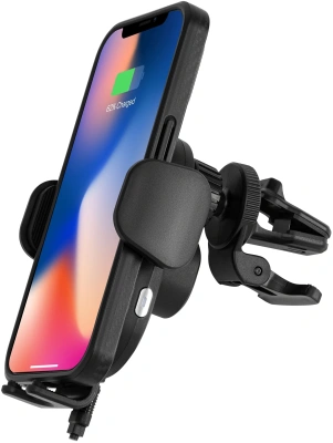 Автомобильное зар./устр. Buro BUQC15 15W 2.5A (QI) USB-C универсальное черный (BUQ15AC00BK)