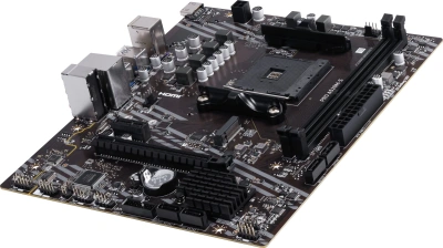 Материнская плата MSI PRO A520M-S Soc-AM4 AMD A520 2xDDR4 mATX AC`97 8ch(7.1) GbLAN RAID+HDMI