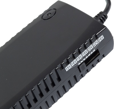 Блок питания Buro BUM-1200C120 ручной 120W 15V-24V 11-коннект. 5A 2A от прикуривателя