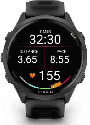 Смарт-часы Garmin Forerunner 570 47mm 47мм 1.4" AMOLED корп.черный рем.черный (010-02971-00)