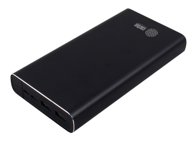 Мобильный аккумулятор Cactus CS-PBFSIT-20000 20000mAh 2.1A 2xUSB черный