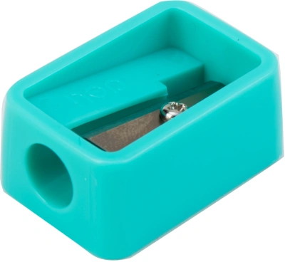 Точилка для карандашей ручная Deli E0594 1 отверстие пластик ассорти туба