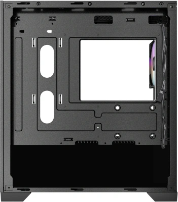 Корпус Azza AEROHEX-M черный без БП mATX 8x120mm 2x140mm 1xUSB2.0 2xUSB3.0 audio bott PSU