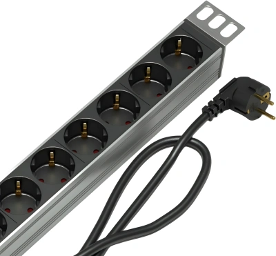 Блок распределения питания Rem R-16-8S-AM-440-3 гор.размещ. 8xSchuko базовые 16A Schuko 3м