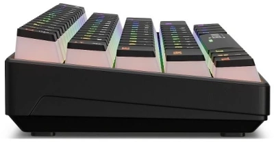 Клавиатура Оклик K763W механическая черный USB беспроводная BT/Radio Multimedia for gamer LED (1920548) кабель 1.5м