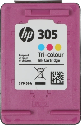 Картридж струйный HP 305 (3YM60AE+3YM61AE) 6ZD17AE черный/трехцветный печ.гол.в компл. (120стр.) (2мл) для HP DJ 2300/2700/2730/4100/4134