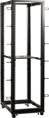 Полка выдвижная Lanmaster TWT-RACK2-S4-ADJ/45 1U нагр.:45кг. 19" черный (упак.:1шт)