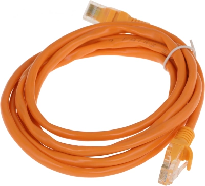 Патч-корд Premier PP12-2M/O 1000Гбит/с UTP 4 пары cat.5E CCA molded 2м оранжевый RJ-45 (m)-RJ-45 (m)