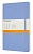 Блокнот Moleskine CLASSIC SOFT QP616B42 Large 130х210мм 192стр. линейка мягкая обложка голубая гортензия