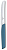 Нож кухонный Victorinox Swiss Modern (6.9006.11W2) стальной столовый для томатов лезв.110мм серрейт. заточка синий