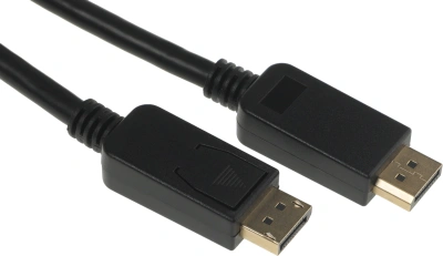 Кабель аудио-видео Buro v 1.2 DisplayPort (m)/DisplayPort (m) 5м. позолоч.конт. черный (BHP DPP_1.2-5)