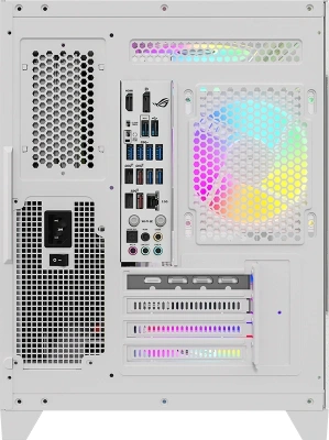 Корпус Formula Crystal Z6M Floe белый без БП mATX 4x120mm 2xUSB3.0 audio bott PSU