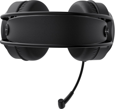 Наушники с микрофоном Оклик HS-L300G черный 2.2м мониторные оголовье (1796949)