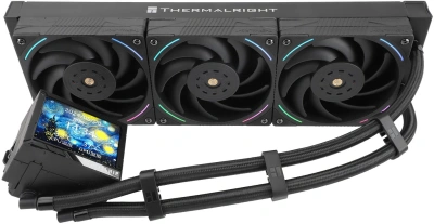 Система водяного охлаждения Thermalright Mjolnir Vision 360 ARGB Soc-AM5/AM4/1151/1200/2066/2011/1700 черный 4-pin 27dB Al LCD Ret (M-VISION-360-BL-ARGB)