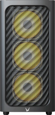 Корпус Formula Air Mesh G3 Plus черный без БП mATX 4x120mm 4x140mm 1xUSB2.0 2xUSB3.0 audio bott PSU