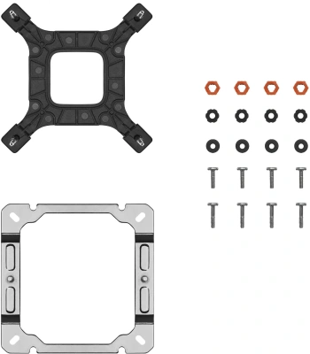 Устройство охлаждения(кулер) Deepcool AK400 Digital SE ARGB Soc-AM5/AM4/1200/1700/1851 черный 4-pin 19-28dB Al+Cu LCD 220W 812gr Ret (R-AK400-BKADMN-GJD)