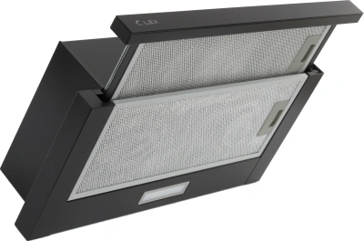Вытяжка встраиваемая Lex Hubble G 600 черный/стекло черное управление: кулисные переключатели (1 мотор)