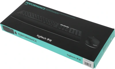 Клавиатура + мышь Logitech MK850 клав:черный мышь:черный USB беспроводная slim Multimedia (920-008486)