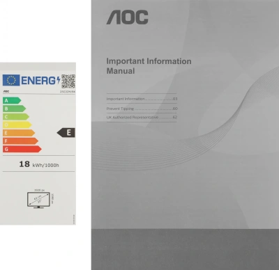 Монитор AOC 24.5" Gaming 25G3ZM черный/красный VA LED 16:9 HDMI матовая HAS Piv 300cd 178гр/178гр 1920x1080 240Hz FreeSync DP FHD 4.24кг