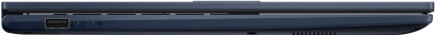 Ноутбук Asus Vivobook 15 F1504VA-BQ250 Core 5 120U 8Gb SSD512Gb Intel Graphics 15.6" WVA FHD (1920x1080) Windows 11 Home blue WiFi BT Cam (90NB13Y1-M01FT0)