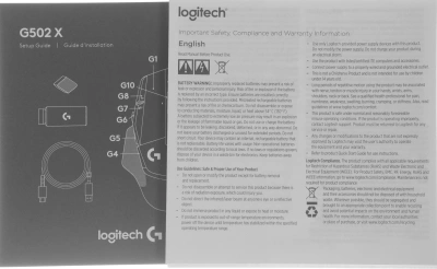 Мышь Logitech G502 X Plus черный оптическая 25600dpi беспров. USB 13but (910-006164)