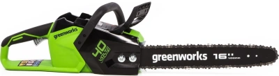 Цепная пила Greenworks GD40CS18 аккум. 3600Вт 4.89л.с. дл.шины:18" (45cm) (2009607)