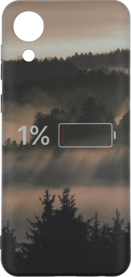 Чехол (клип-кейс) Gresso для Samsung Galaxy A03 Core Meridian черный/бежевый (GR17AAAE8936)