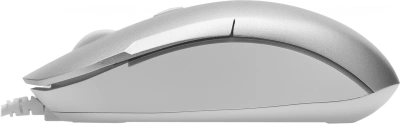 Мышь A4Tech Fstyler FM26S серебристый/белый оптическая 1600dpi silent USB для ноутбука 4but (FM26S USB (ICY WHITE))