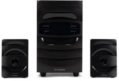 Микросистема Hyundai H-MS1404 черный 30Вт FM USB BT