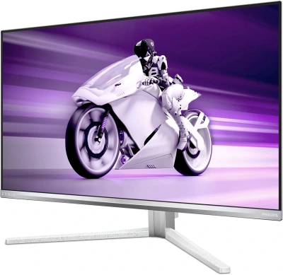 Монитор Philips 26.5" Evnia Gaming 27M2N8500 белый QD OLED LED 16:9 HDMI M/M матовая HAS Piv 1500000:1 250cd 178гр/178гр 2560x1440 360Hz G-Sync FreeSync DP 2K USB 7.35кг