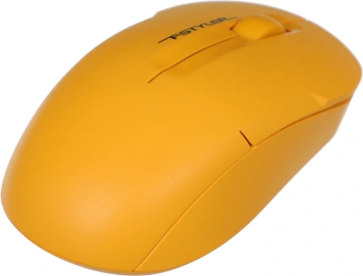 Мышь A4Tech Fstyler FG15CS Air2 желтый оптическая 1200dpi silent беспров. USB для ноутбука 3but