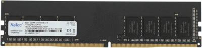 Память DDR4 8Gb 3200MHz Netac NTBSD4P32SP-08 Basic RTL PC4-25600 CL16 DIMM 288-pin 1.35В single rank Ret