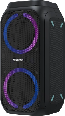 Минисистема Hisense Party Rocket 160 черный 160Вт USB BT
