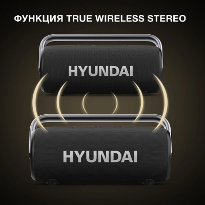 Колонка порт. Hyundai Select H-PS1029 черный 220W 2.1 BT 10м 4800mAh