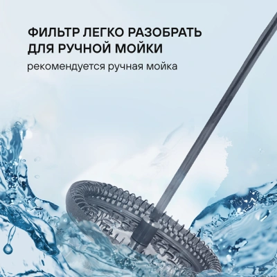 Френч-пресс Rondell Crystal Grey RDS-840 1л серый