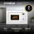 Микроволновая печь Hyundai HBW 2040 WG 20л. 800Вт белый (встраиваемая)