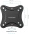 Кронштейн для телевизора Kromax CORBEL-4 черный 15"-42" макс.25кг настенный поворот и наклон