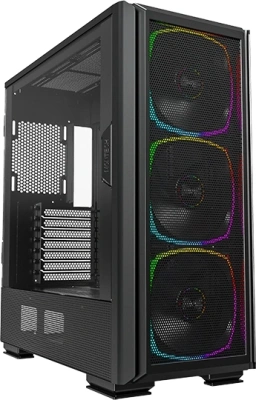 Корпус Montech Sky Two GX черный без БП ATX 11x120mm 2x140mm 2xUSB3.0 audio bott PSU